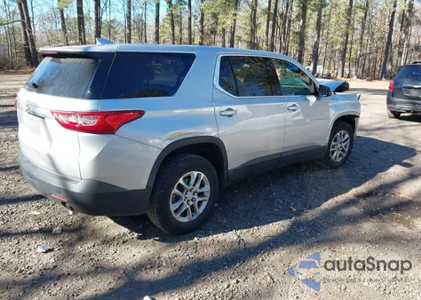 2020 Chevrolet Traverse Fwd Ls из США, поврежденный, VIN 1GNERFKW1LJ242205